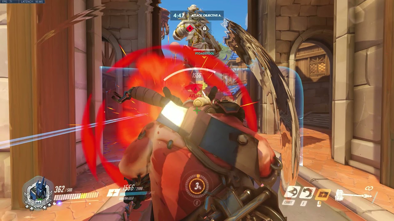 Timing my Earthshatter; The worst POTG you'll ever see (Overwatch Funny Moments 19)