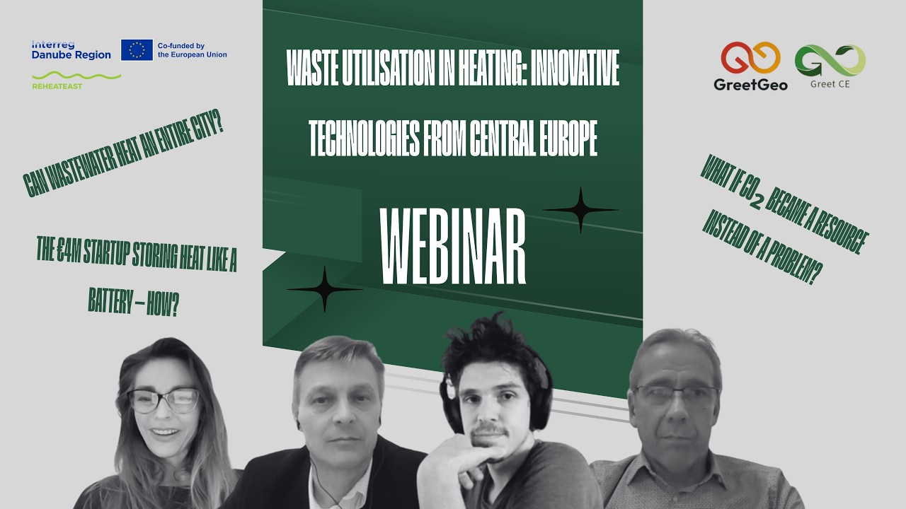 Waste utilisation in heating Innovative technologies from Central Europe WEBINAR