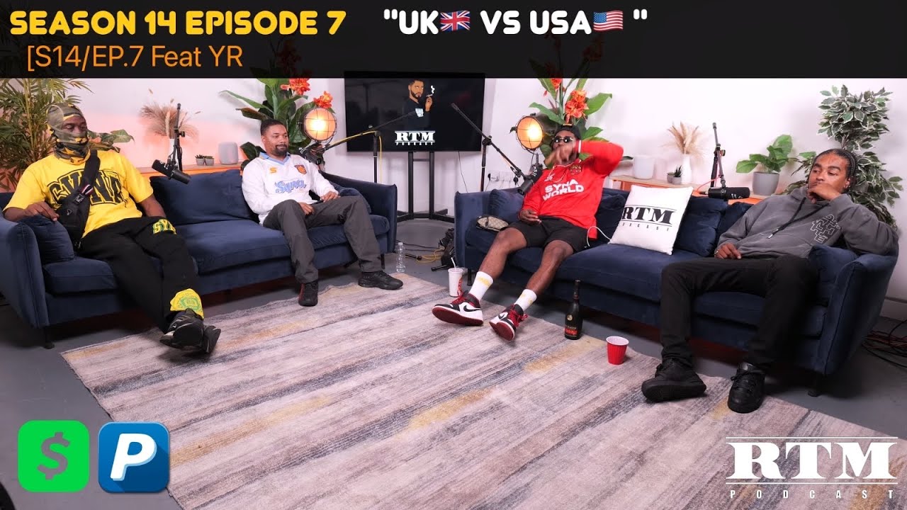 YR‼️&rdquo;DRAKE IS COOL😎NOW🤔& SKEPTA IS WAY BETTER THAN MIGGS🥴&hellip;&rdquo;💯🧠🎮RTM Podcast Show S14 Ep7(UK🇬🇧VS USA🇺🇸)