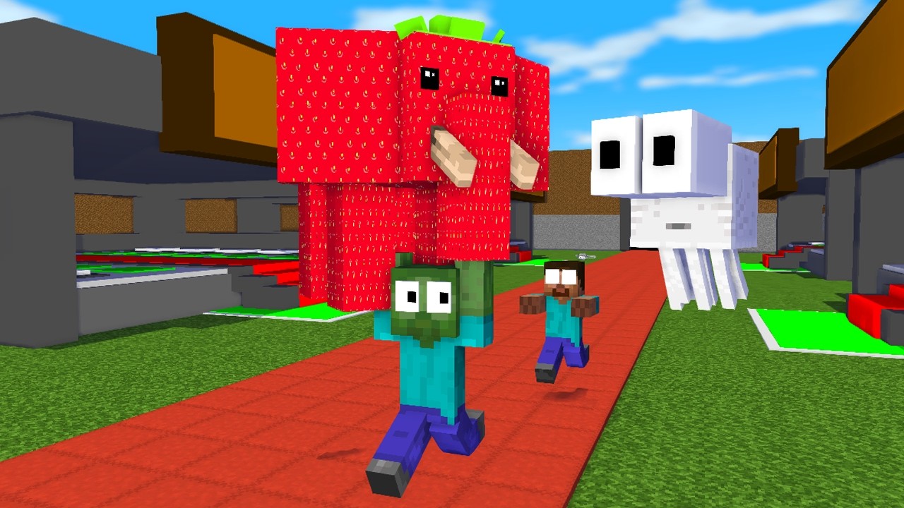 STRAWBERRY ELEPHANT in Steal a Brainrot - Minecraft Animation