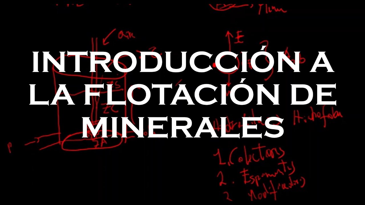 Flotación de minerales: Introducción al proceso de Flotación