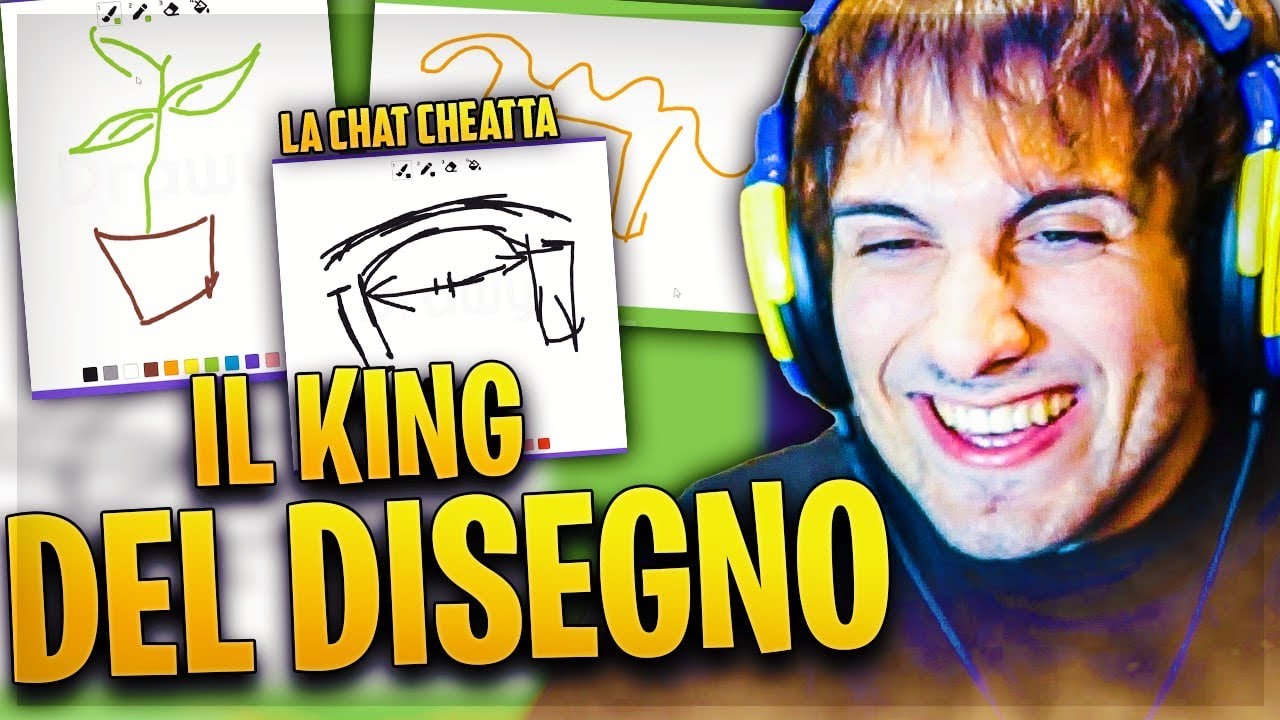 IL KING DEI DISEGNI MA LA CHAT STA CHEATTANDO