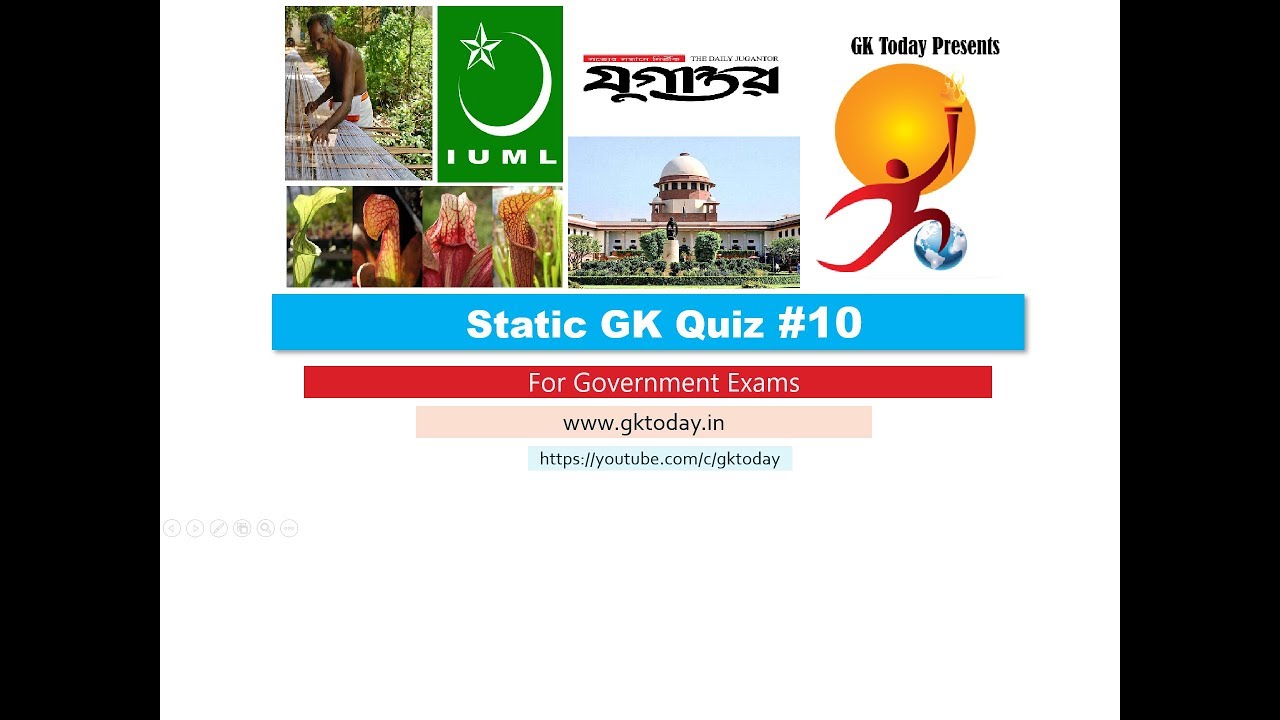 GKToday's Static GK Quiz-10