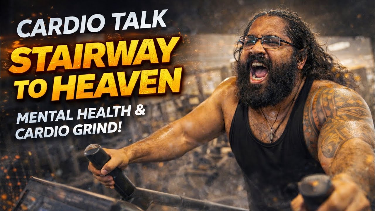Cardio Talk on the Stair-master | Mental Health | Motivational Awareness