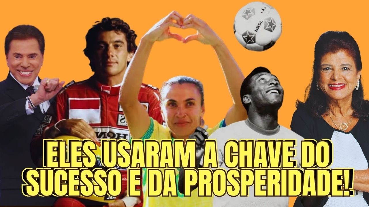 Atraia Prosperidade e Abundância Com Disciplina - Veja Como  PELÉ, SENNA e MARTA Conseguiram!
