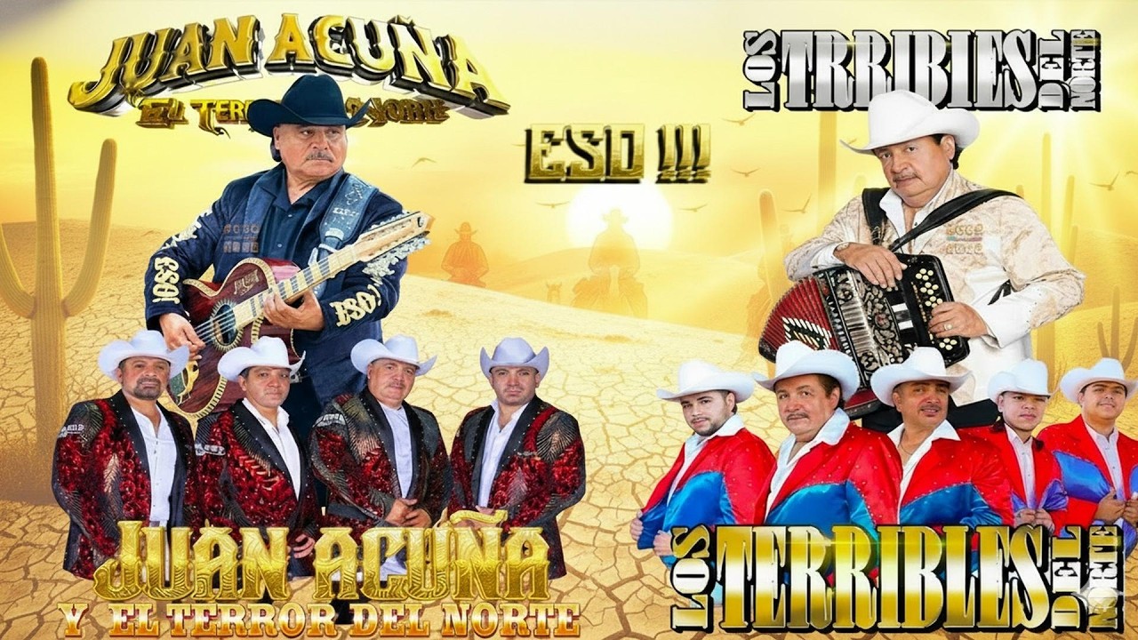 Los Terribles Del Norte VS Juan Acuña y El Terror Del Norte - Puros Corridos Mix 2026