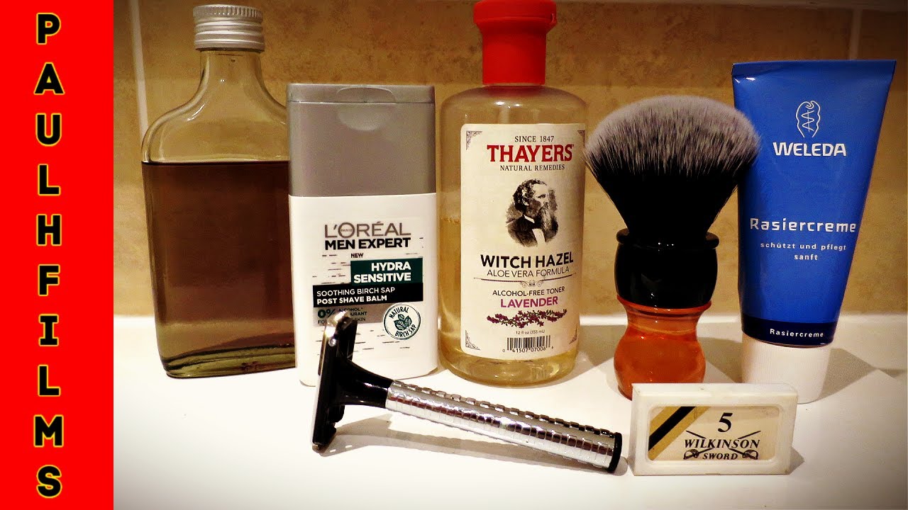 Wilkinson Sword Classic  (Old Version)  Weleda Natural Shaving Cream