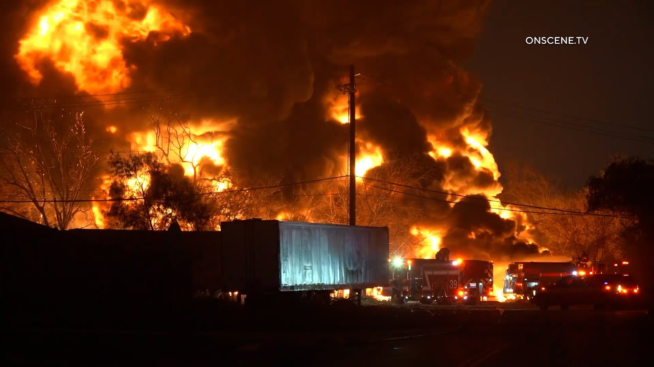 Two-Alarm Fire Damages Building on Liberty Road in Houston