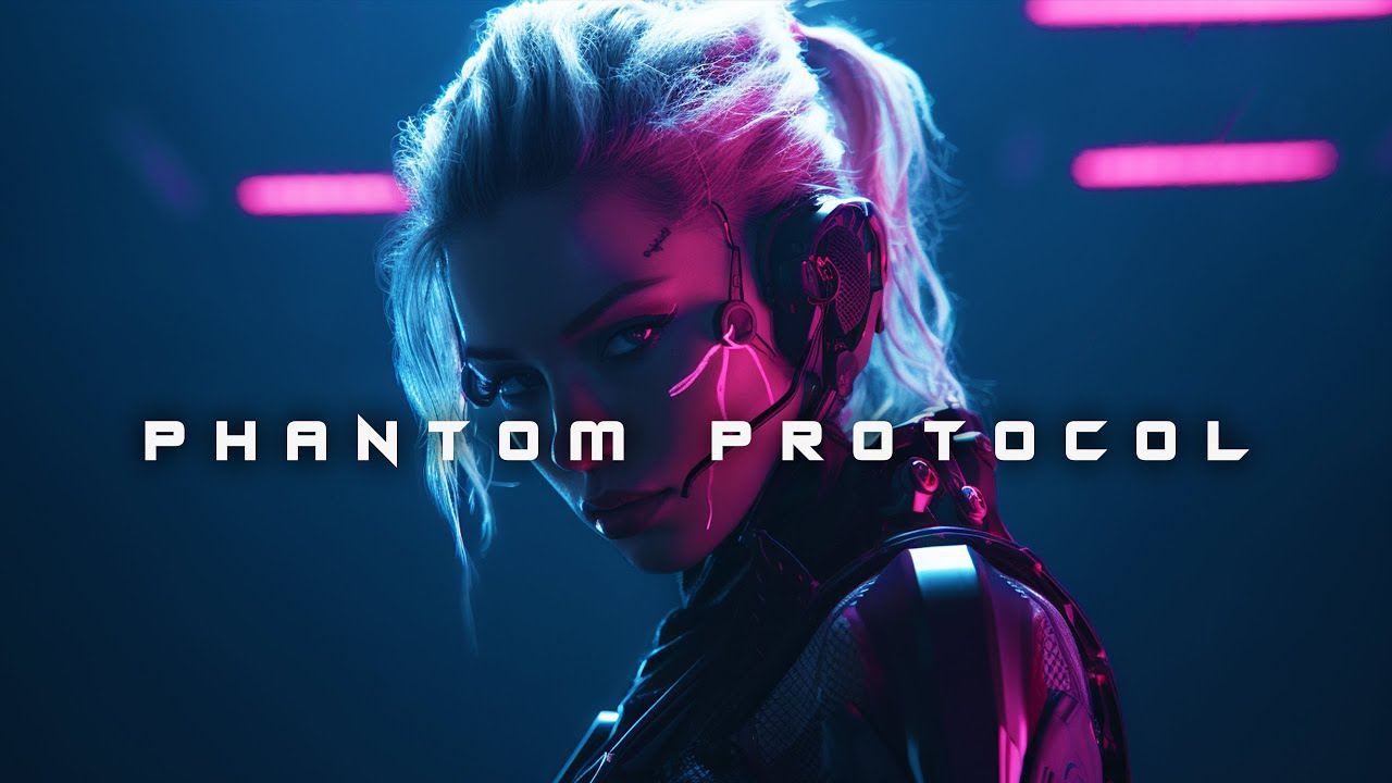 Darksynth / Cyberpunk Mix - Phantom Protocol // Dark Synthwave Dark Industrial Electro Music