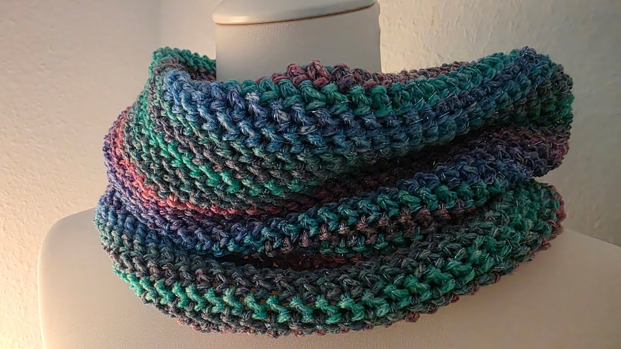 LOOP-SCHAL ✳️FANTASIA✳️ | EINFACHE  HÄKELANLEITUNG 🧶💗🧶 #handmade #crochet #häkeln 