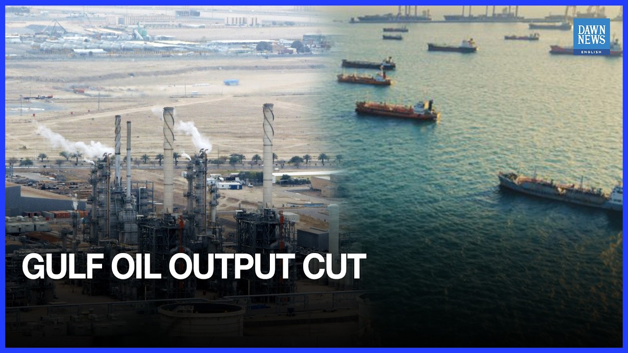 Kuwait Cuts Oil Output Amid Iran Attacks and Strait of Hormuz Disruption | Dawn News English