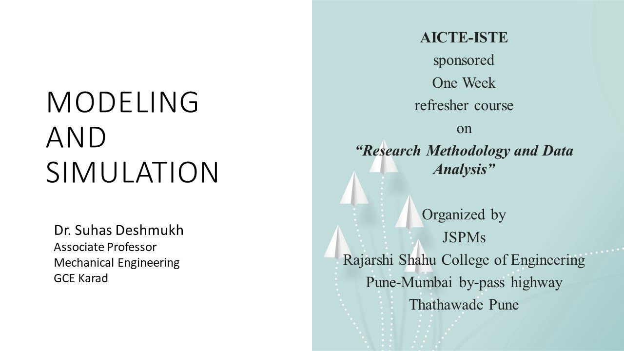 Modeling and Simulation