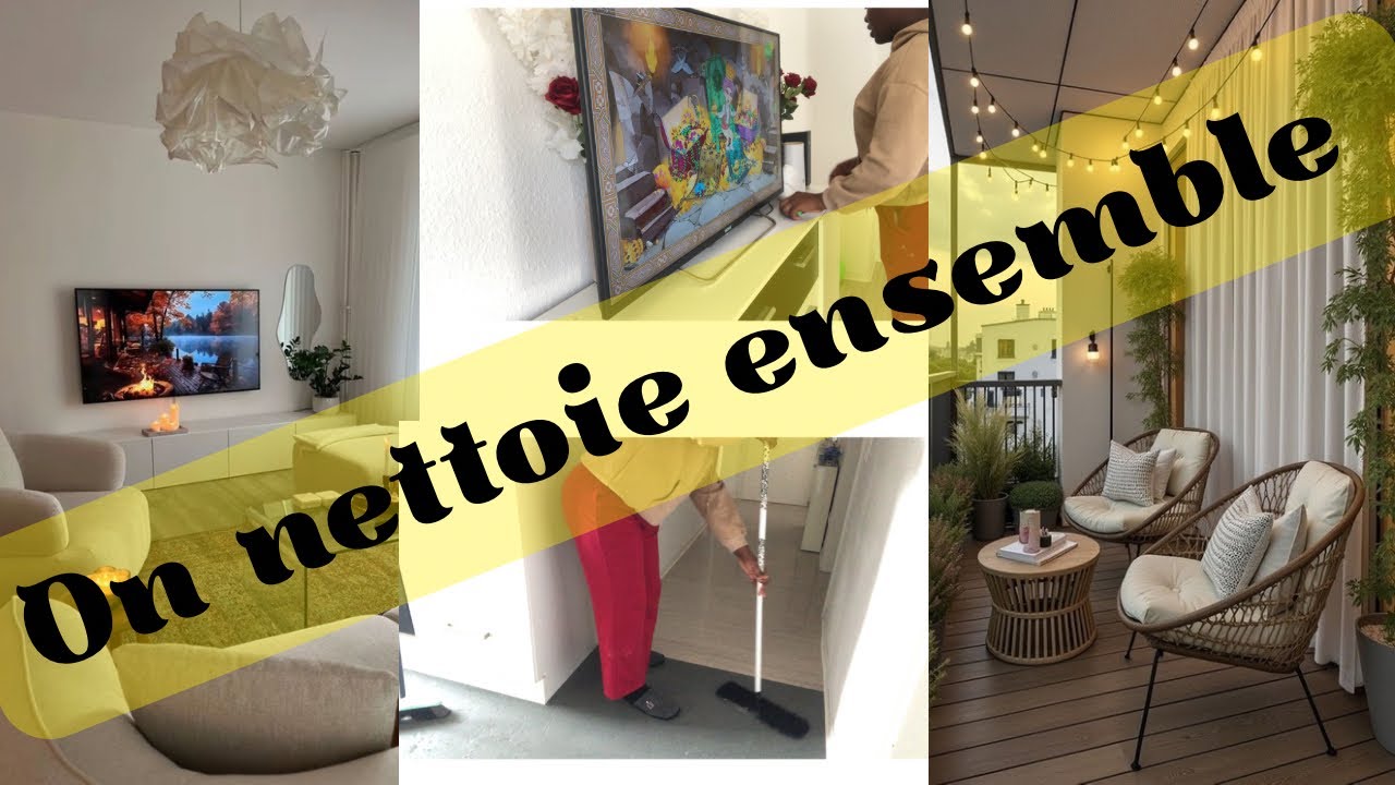 Vlog on fait le ménage ensemble 💕