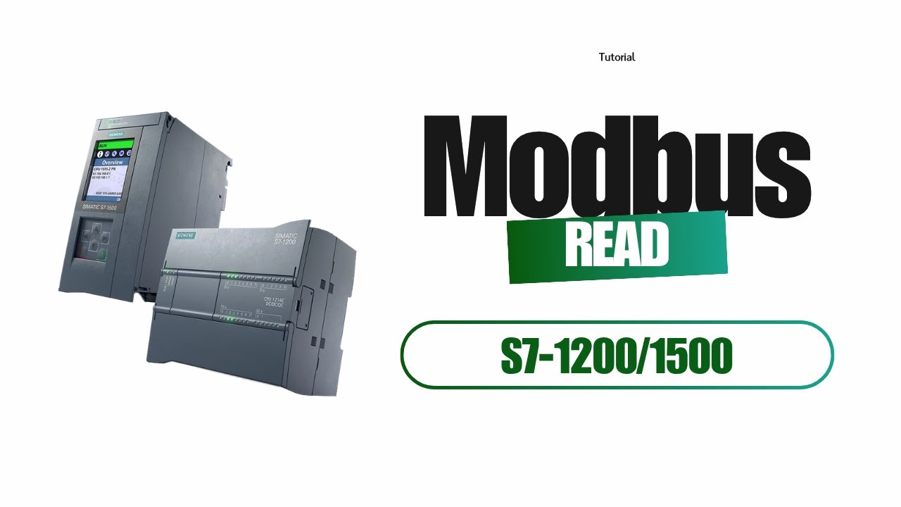 SIEMENS S7-1500 - MODBUS TCP Read