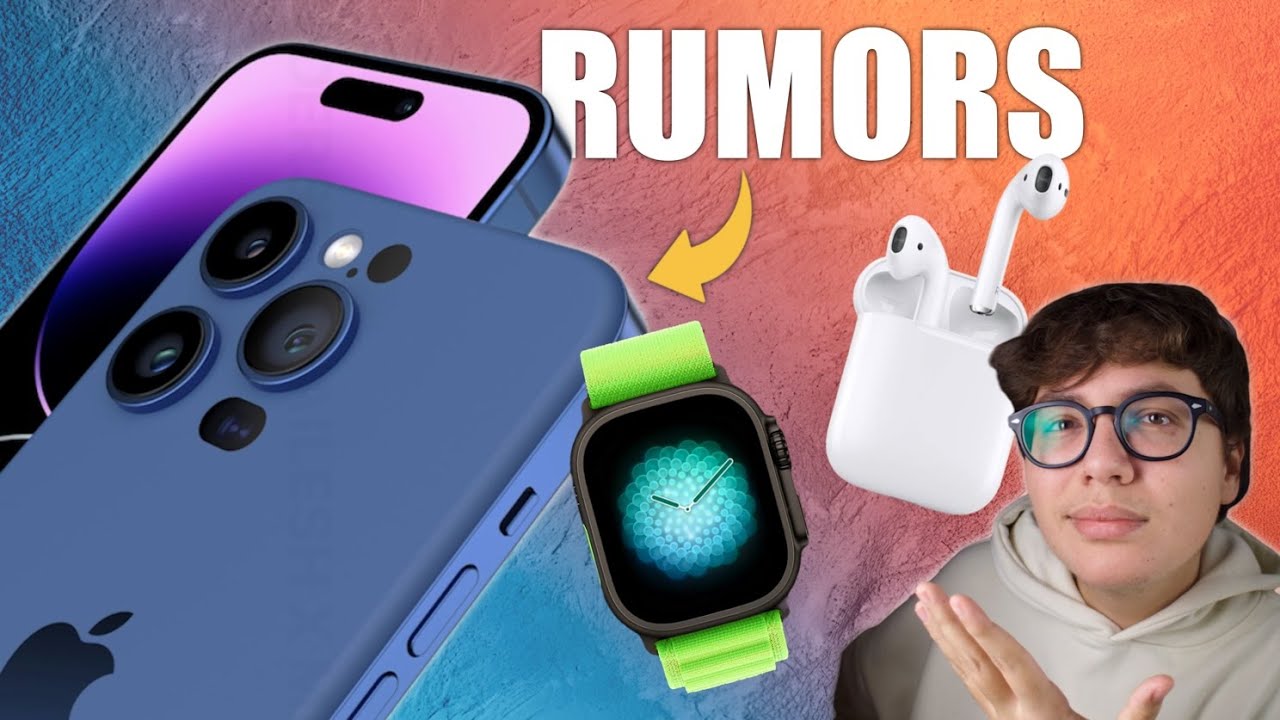 PRIME IMMAGINI dei nuovi iPhone 15 & RUMORS su AirPods Lite e Apple Watch!