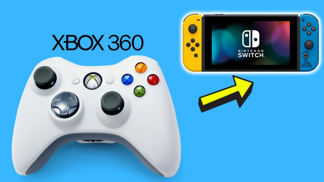 →Cómo CONECTAR MANDO XBOX 360 en NINTENDO SWITCH 🎮  Funciona en FORNITE y más