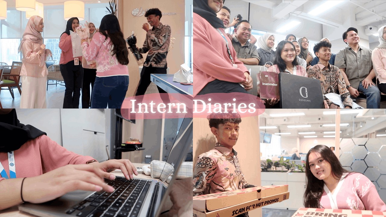 how my day looks like as an intern at BPJS Ketenagakerjaan ദ്ദി◝ ⩊ ◜.ᐟ
