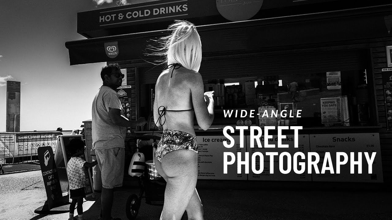 Wide-angle STREET PHOTOGRAPHY in Bournemouth