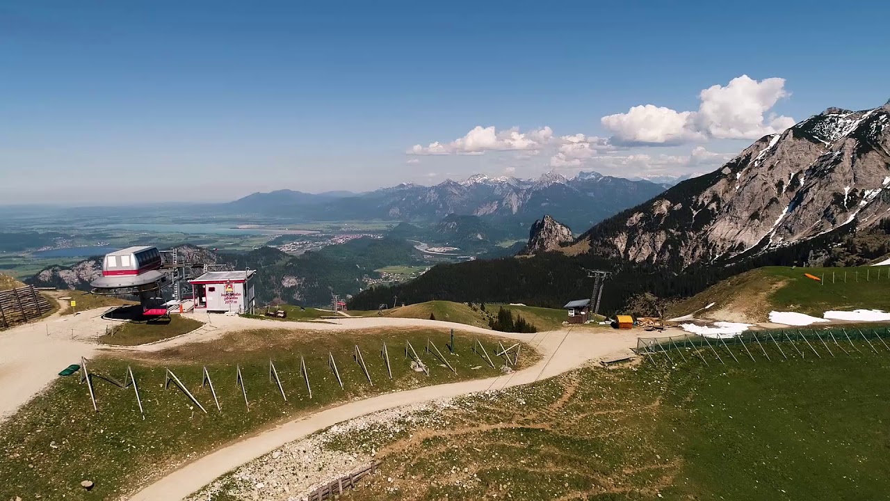 Trainingsfahrt auf der Pfrontener MTB-Marathon Strecke