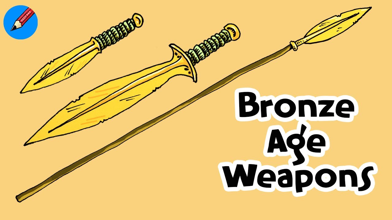 Draw Bronze Age Weapons Real Easy