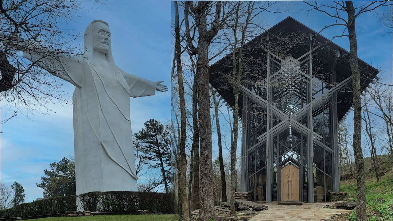 0809 ★ Thorncrown Chapel and Christ of the Ozarks