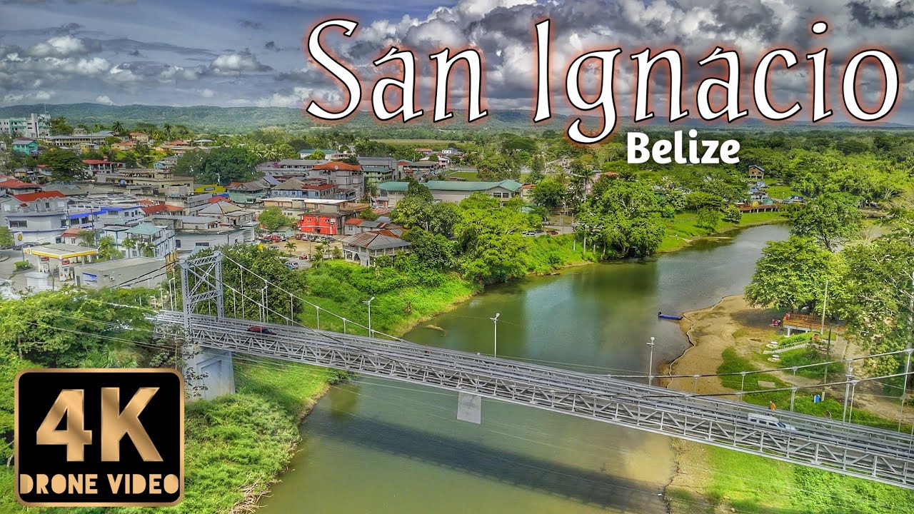 San Ignacio & Mayan Ruins, Belize 4K HDR Drone