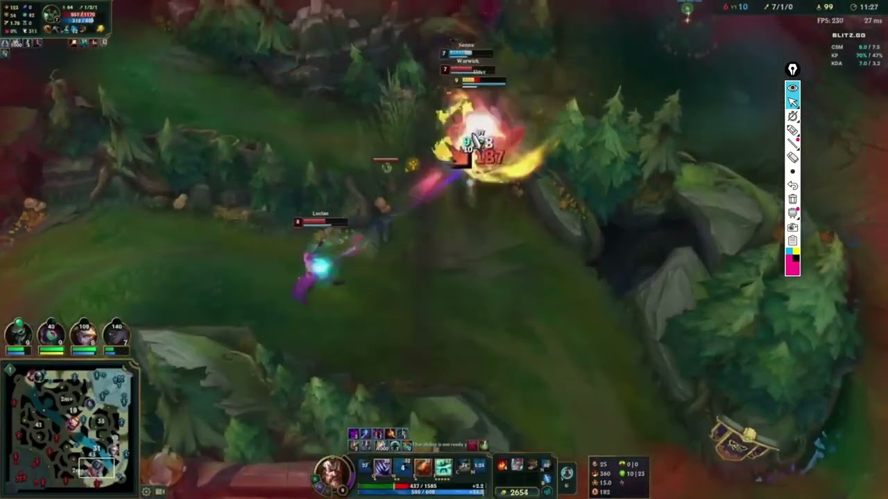 Diamond Udyr vs Warwick