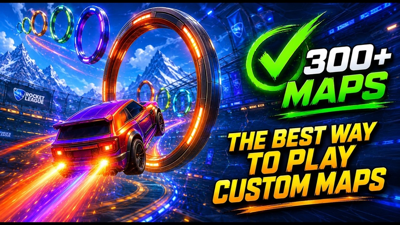 The best way to play Custom Maps in Rocket League May 2026!