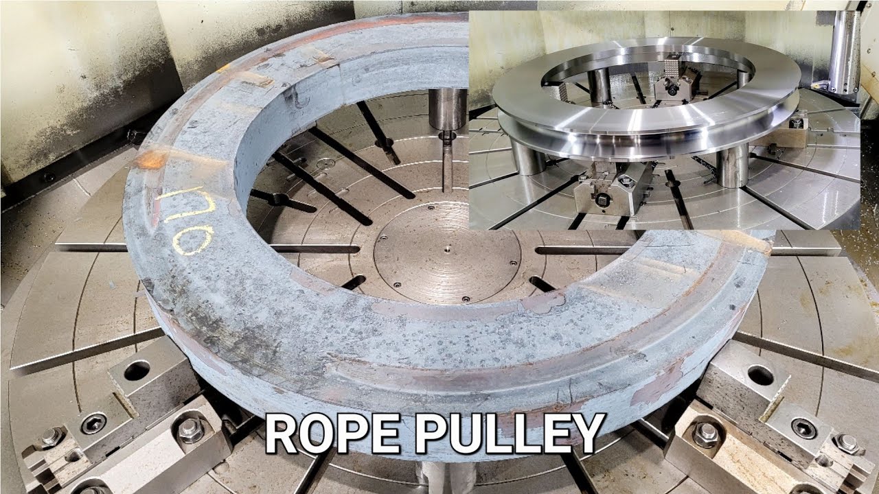 Rope Pulley | CNC VTL MACHINE