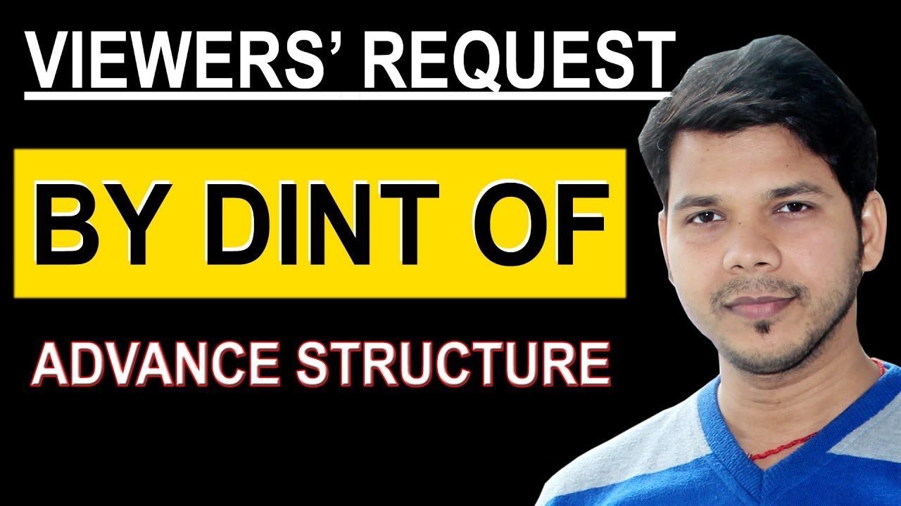 BY DINT OF IN ENGLISH SPEAKING
