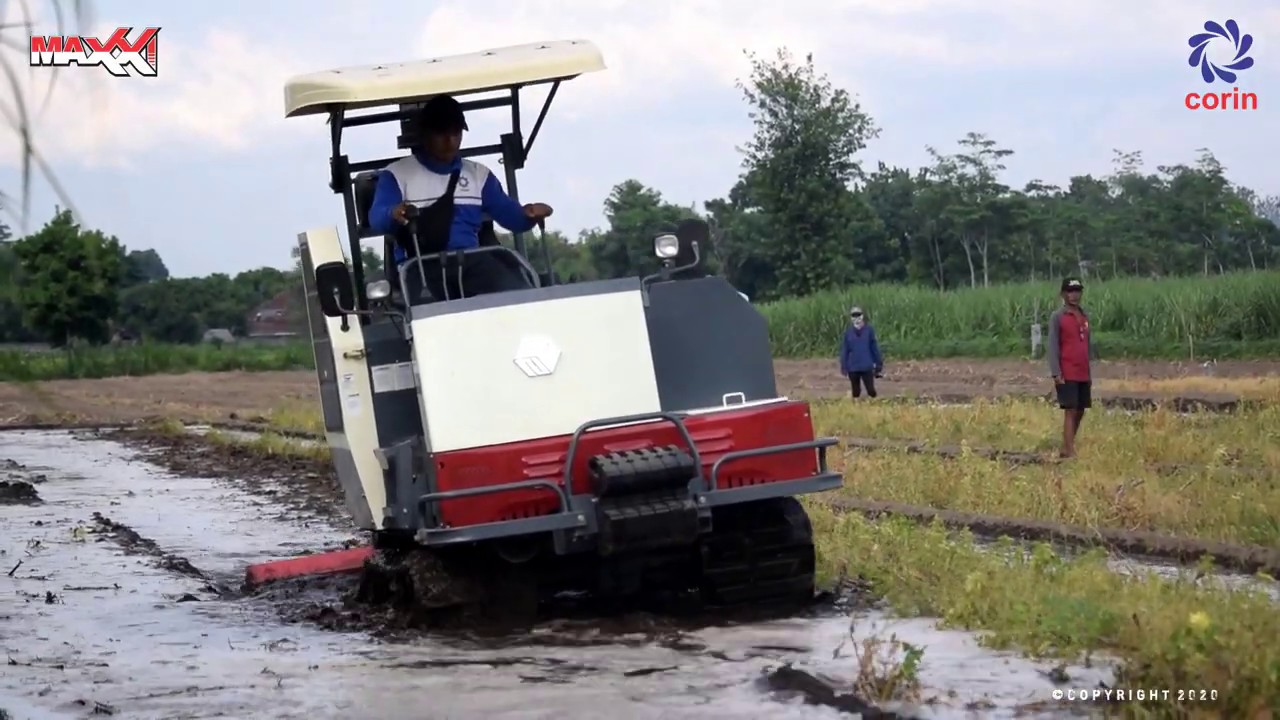 MAXXI ROTAVATOR WD3100 || ROTAVATOR DENGAN RODA DAN TENAGA BIMO (Lahan Basah)