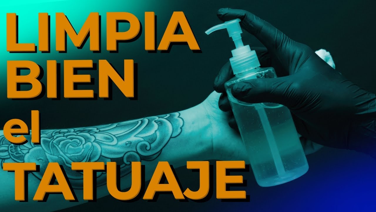 Cómo Usar y Preparar tu Piseta con Jabón para Tatuar | EVITA Infecciones Mientras Limpias el Tatuaje