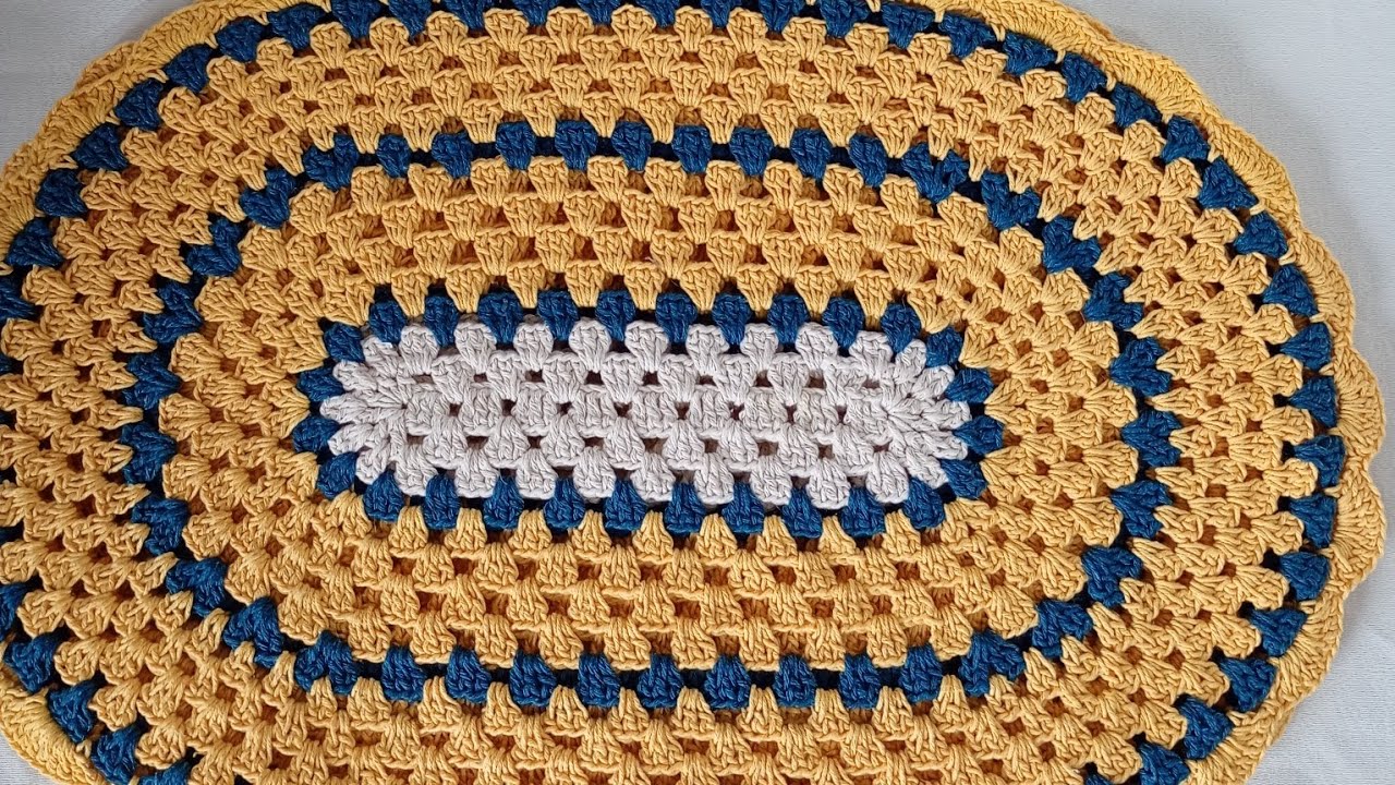 Minha coleção de tapetes simples: primeiro par de 3 três tapetes 🧶