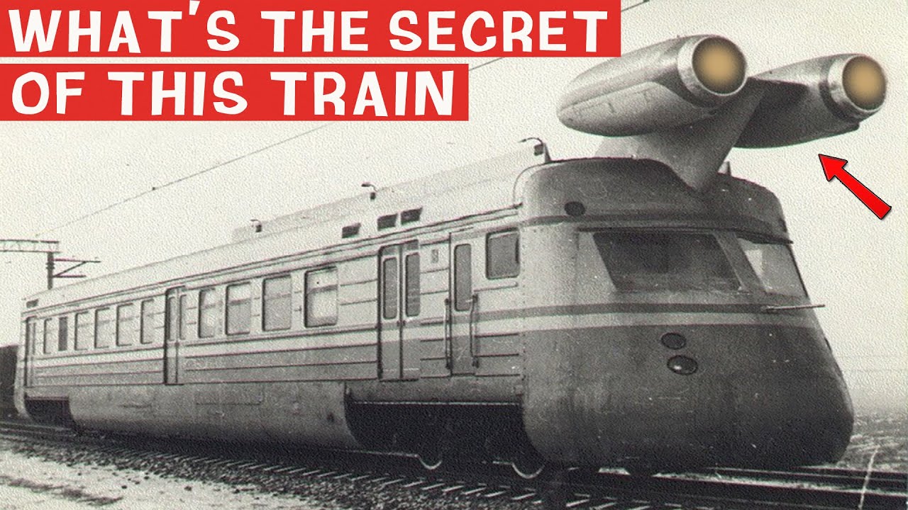 Why the USSR Built a Train with Jet Engines from an Airplane? The secret is revealed!