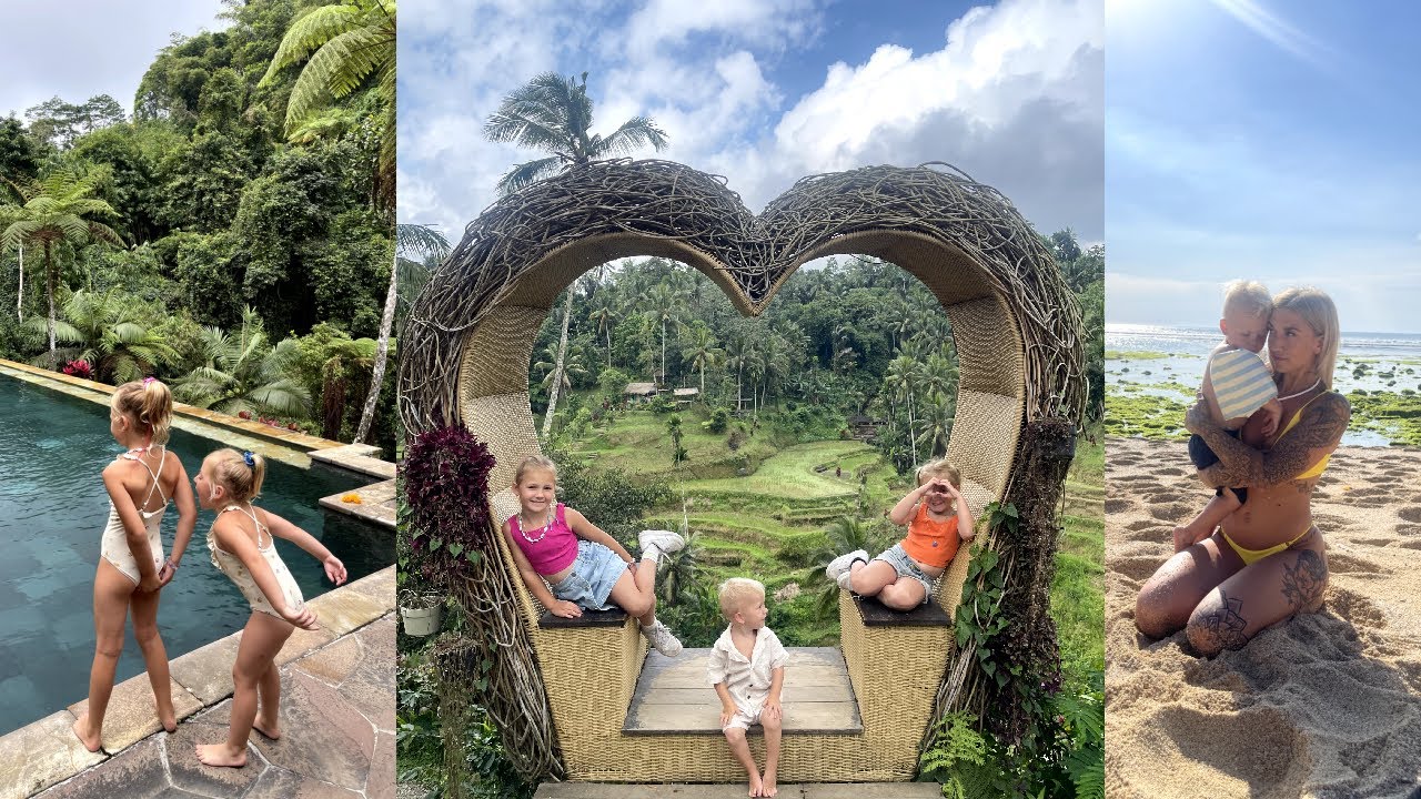 BALI WITH KIDS part 2 | Uluwatu to Ubud | Isabelle Jansen