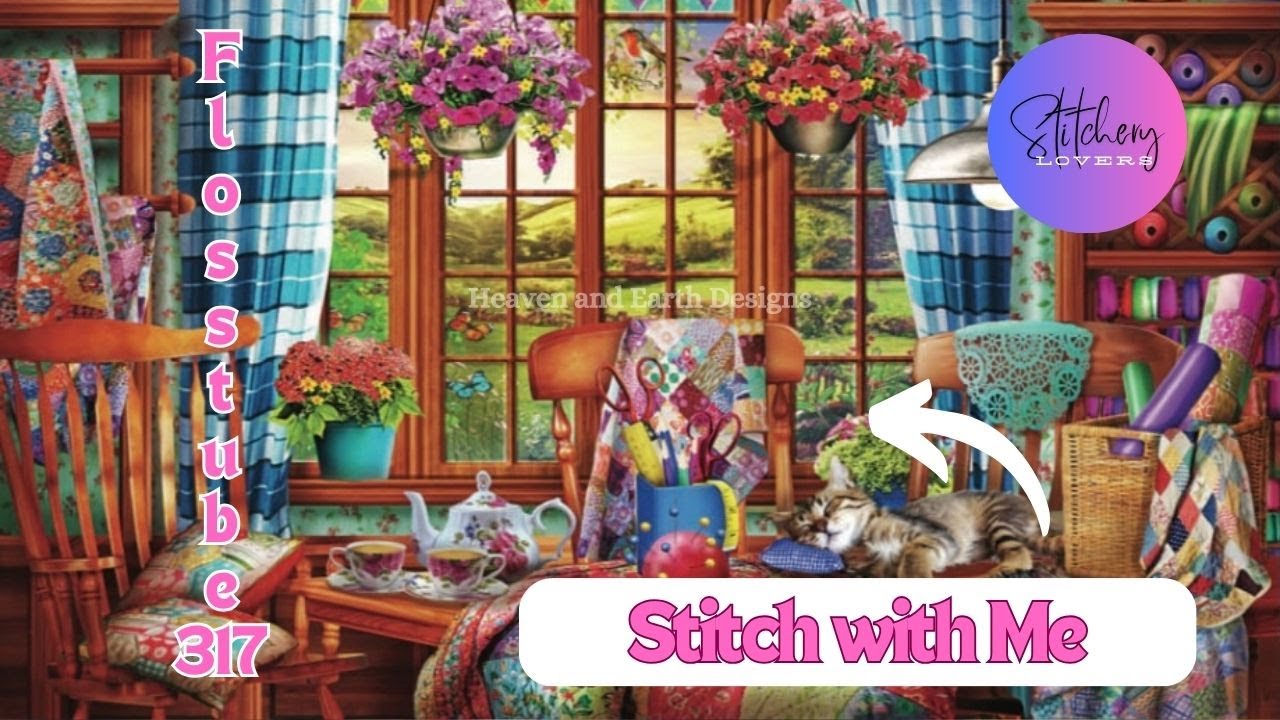 STITCH WITH ME [HAED Mini Patchwork Quilt Room] Flosstube 