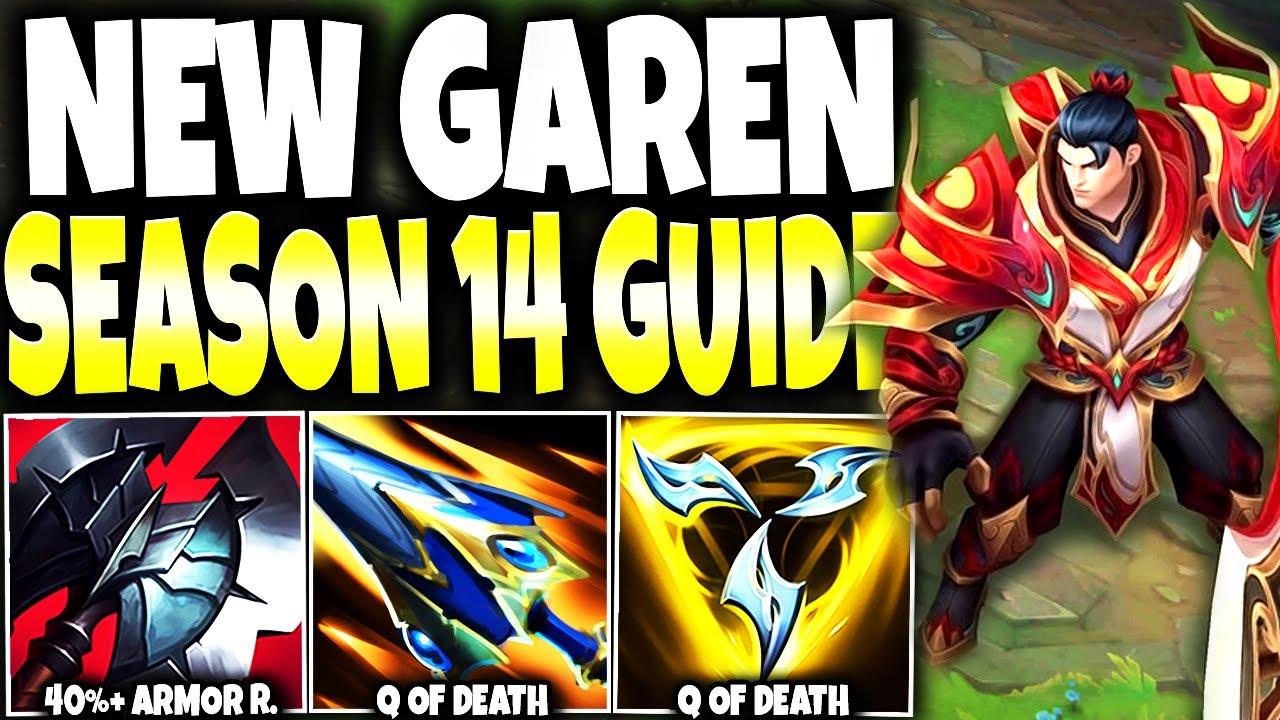 Our New Season 14 Garen Build Guide is EVEN STRONGER: EACH Q = DEATH 🔥 LoL Top Garen s14 Gameplay
