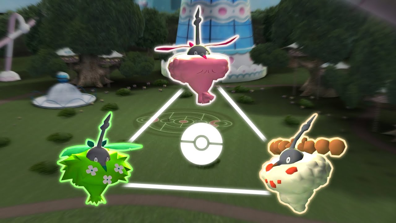 Pokemon Metronome Triangle Battle - Wormadam and its Cloaks