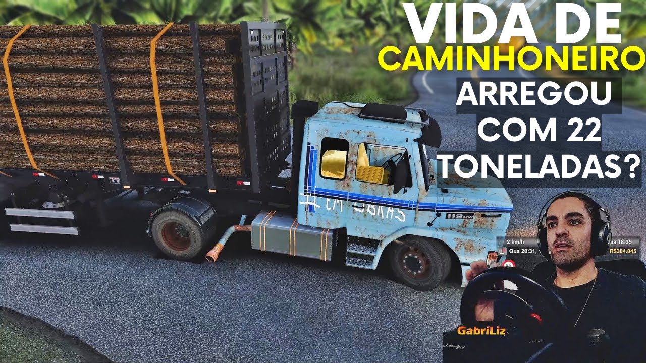 VIDA DE CAMINHONEIRO #7 - Testei a força do Scania 112 com 22 toneladas!