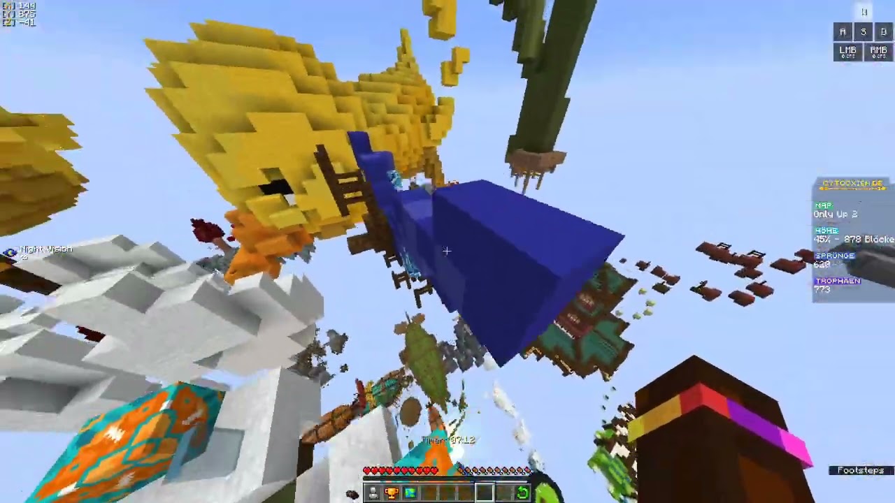 Minecraft Cytooxien - Only Up 2 Speedrun - 16:37