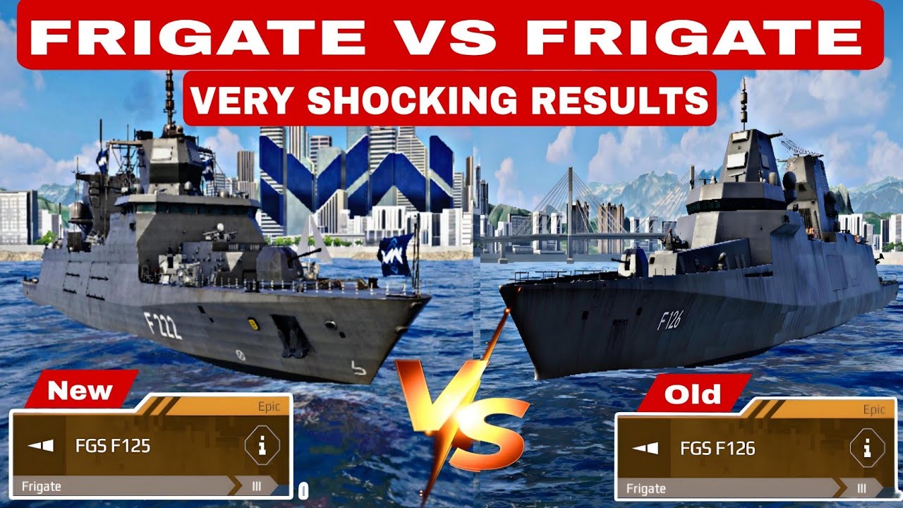 FGS F125 vs F126 - Shocking results🔥Which one is better 🤔- Modern Warships