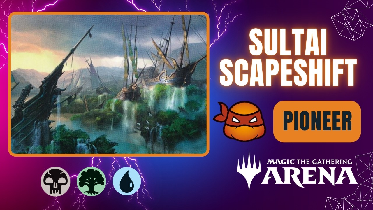 💧💀🌳 Sultai Scapeshift | Pioneer | Magic the Gathering Arena Gameplay | TMT | BO1