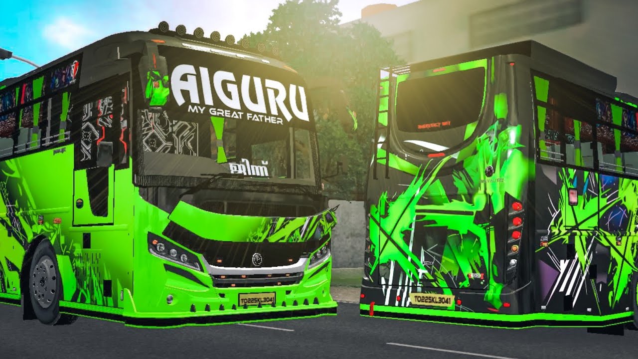 JAIGURU JINN LIVERY FOR TVZ BS6 ZEDASTRA /BUSSID DOWNLOAD