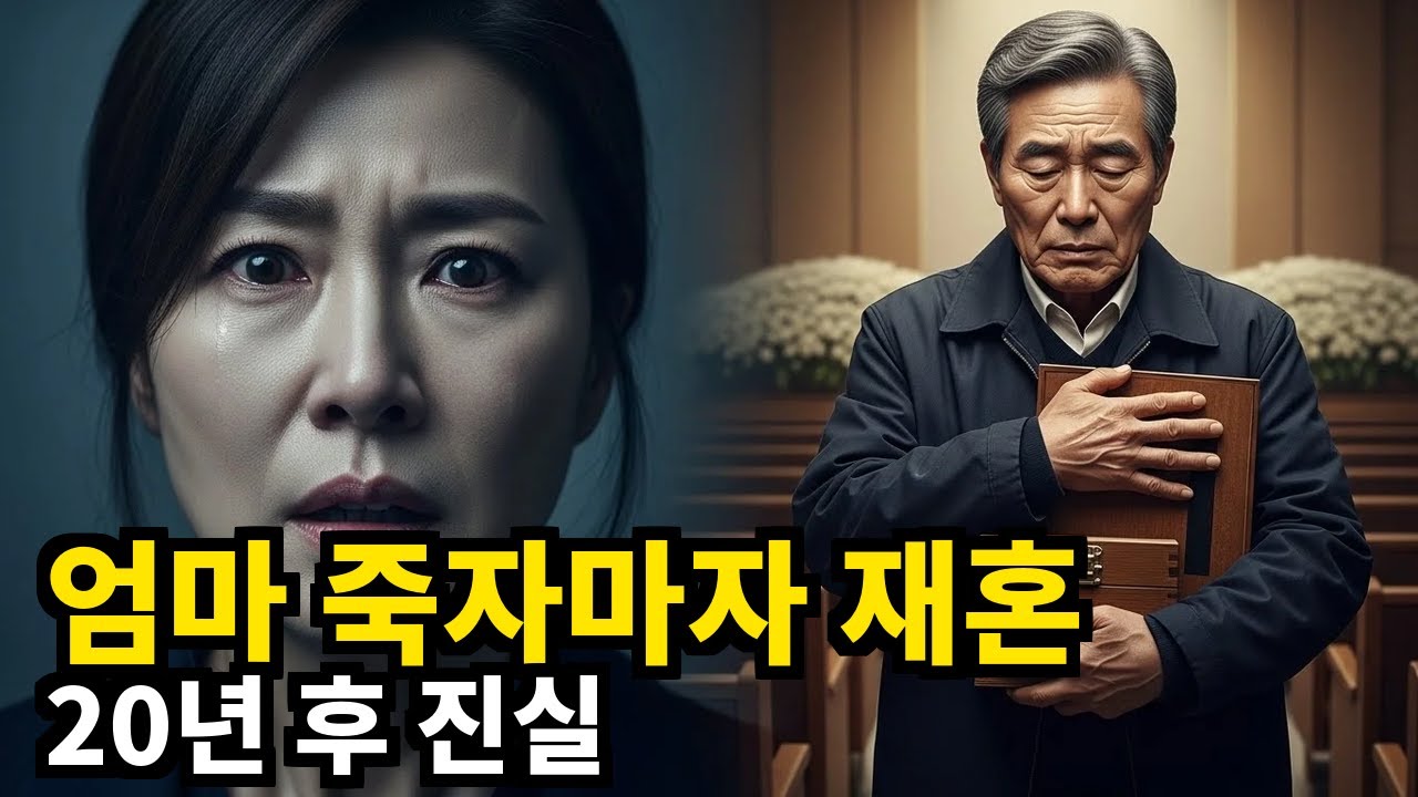 엄마 죽자마자 재혼 20년 후 진실