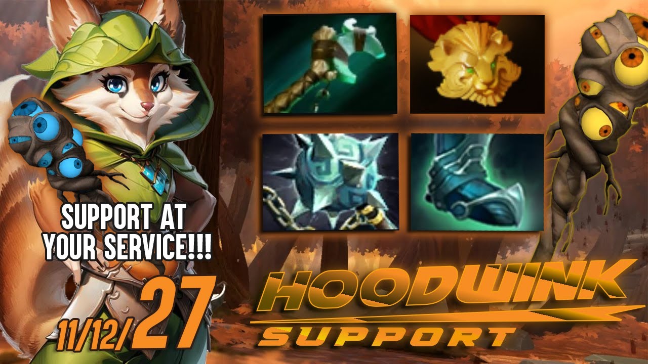 Early-Aggresive Hoodwink support UNSTOPPABLE! | Dota 2