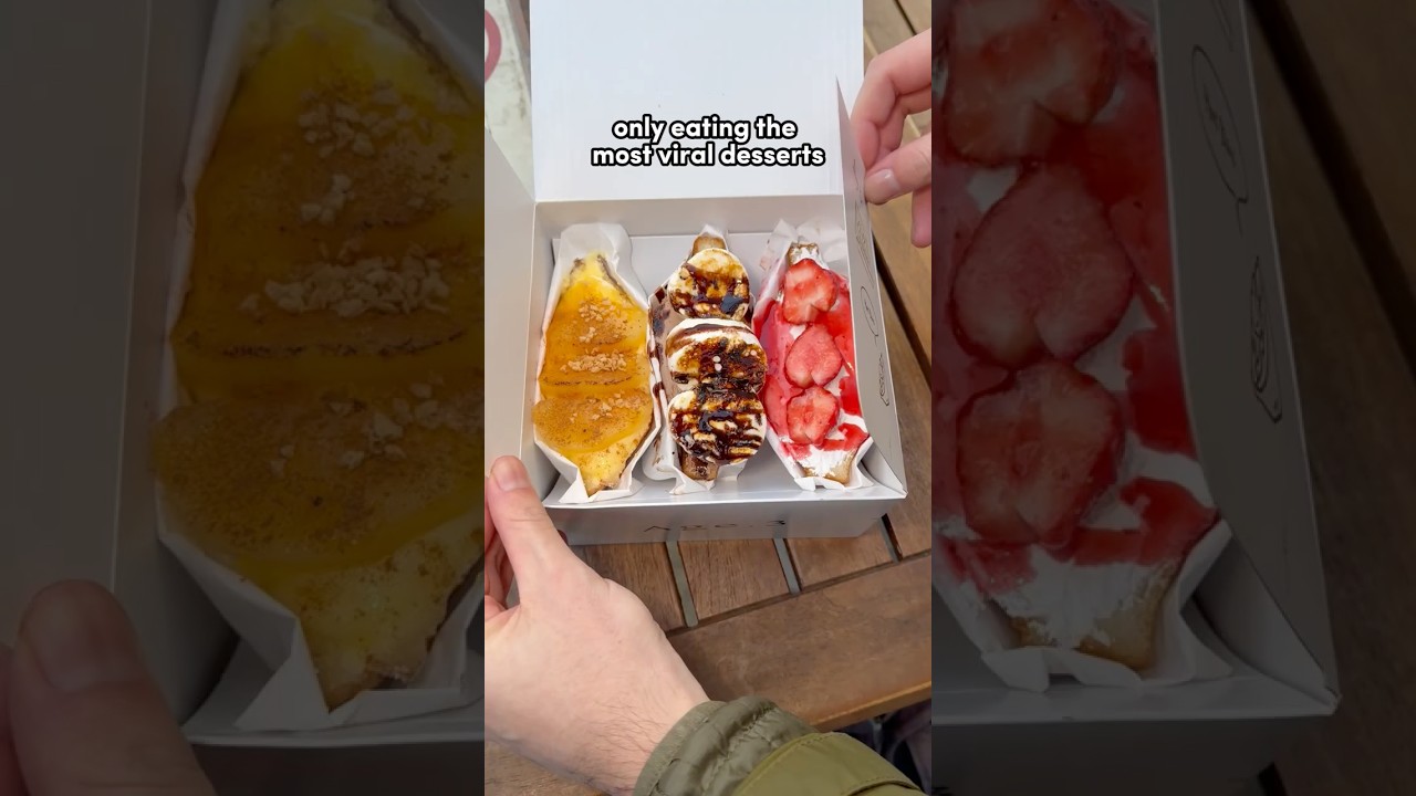 Only eating VIRAL Desserts for 24 hrs in Japan! 🇯🇵🍡