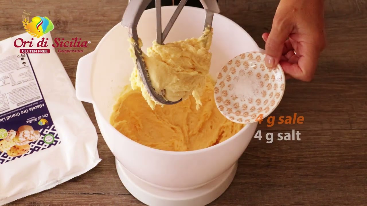 PANDORO SENZA GLUTINE - MISCELA ORO GRANDI LIEVITATI