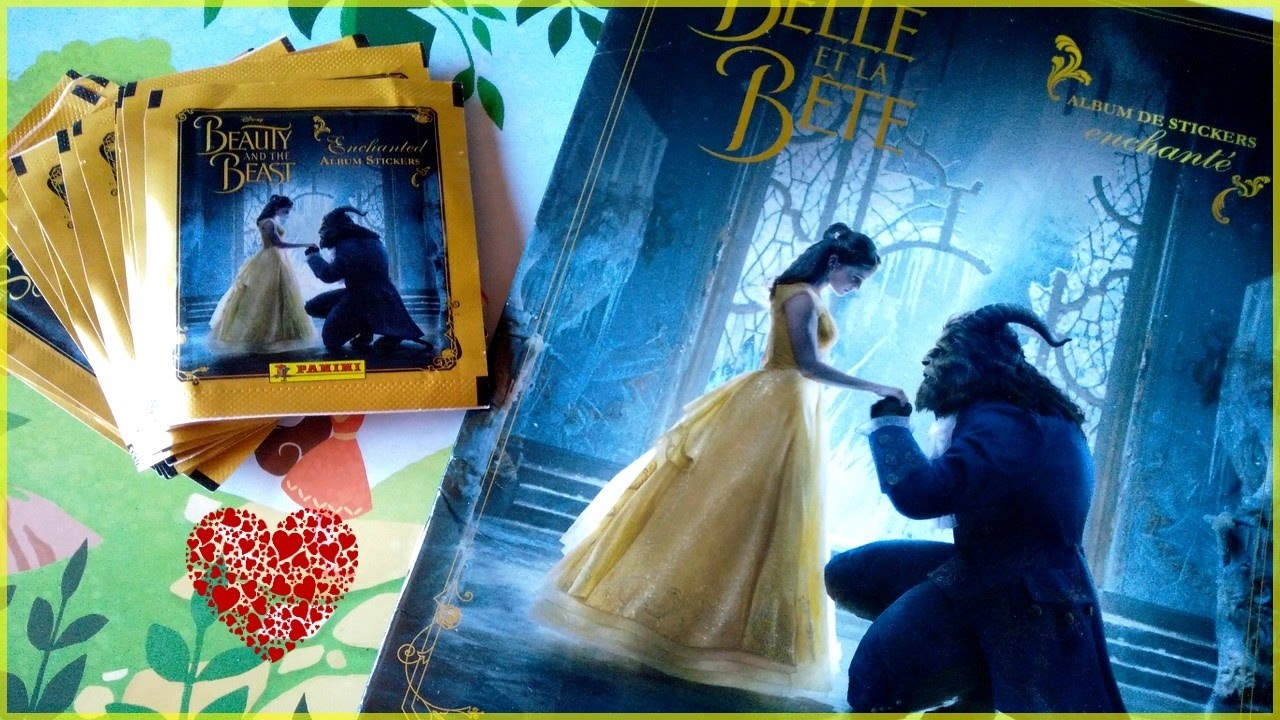 Stickers Panini La Belle et la Bête - Partie 2- C'est la fête \o/
