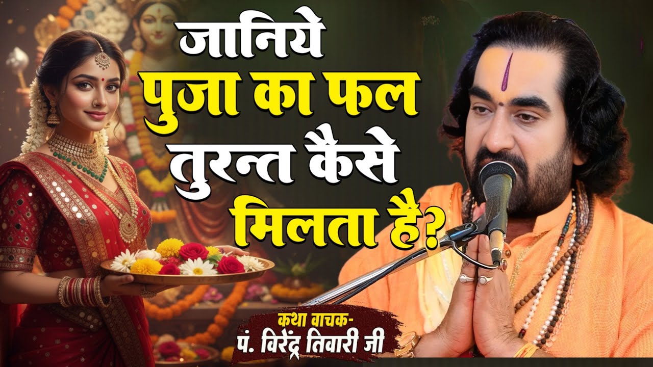 जानिये पूजा का फल तुरन्त कैसे मिलता है बाबा वीरेन्द्र तिवारी से सुनिये || Puja Ka Phal Turant  Kab
