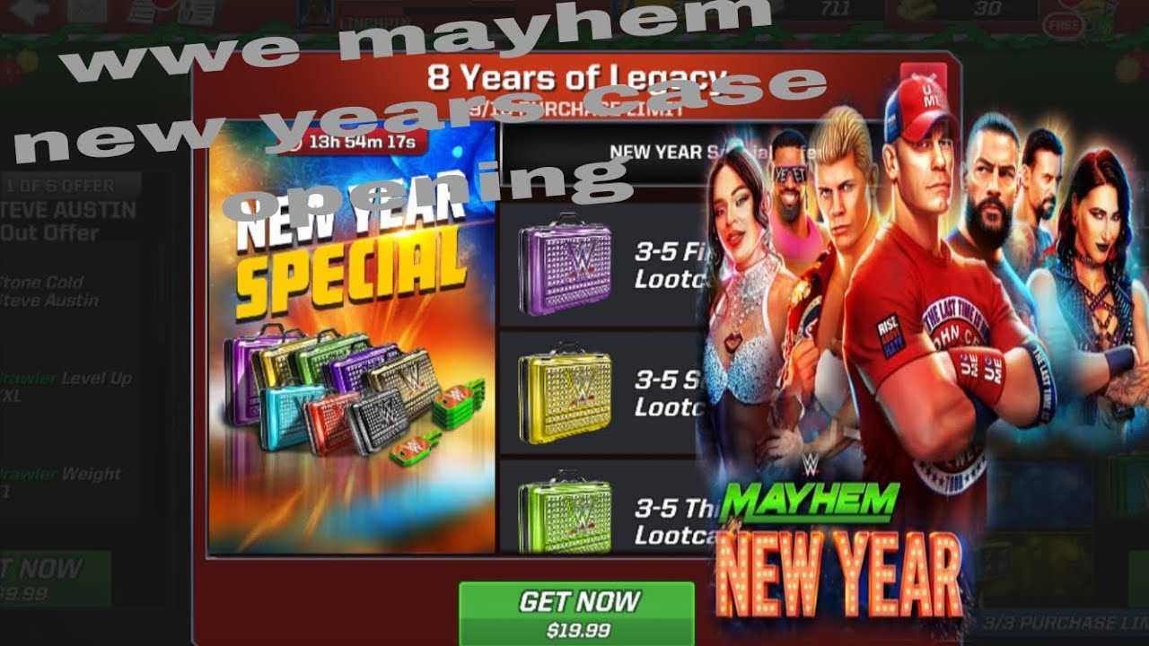 Wwe mayhem lootcase opening #wwe #wwemayhem #lootcaseopening #wwefan 